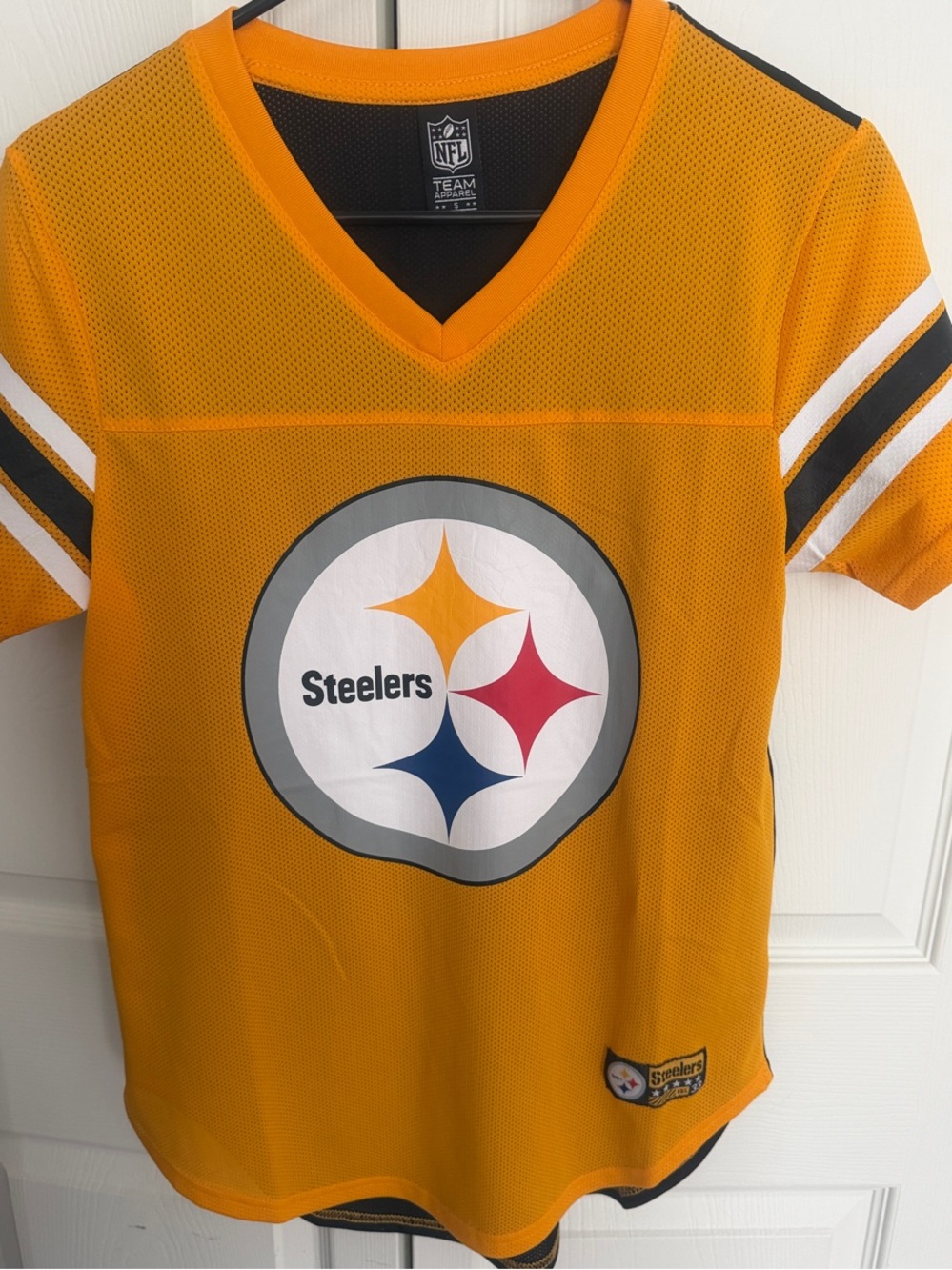 Steelers Yellow Mesh Football Jersey